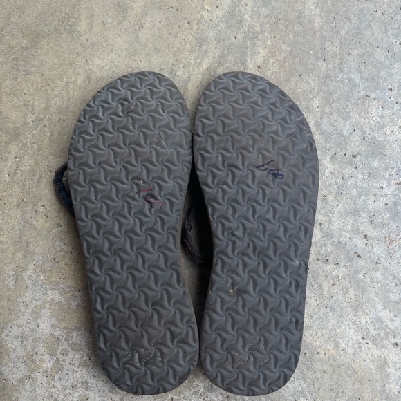 TEVA Mush Olowahu Sandals Women's Webbed Strappy Slip On Recycled EVA Sz 10 - Picture 5 of 5